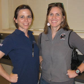 Katherine Benavidez pictured on the left